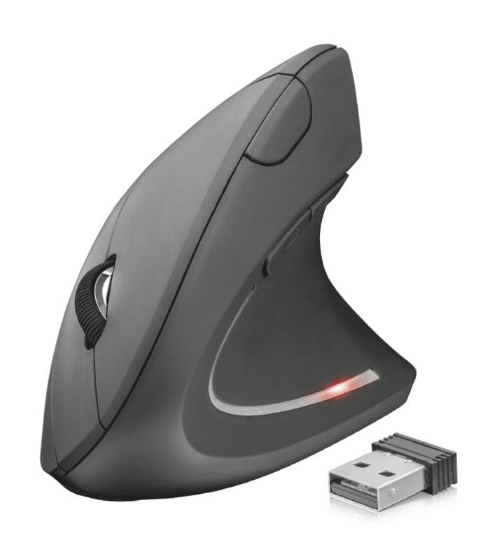 Trust Mouse Verto Ergonomic WL BLACk