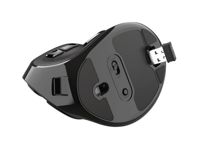 Mouse Trust Voxx Rechargeable Ergonomic WL Black