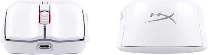 Миша HyperX Pulsefire Haste 2, RGB, USB-A/WL/BT, білий