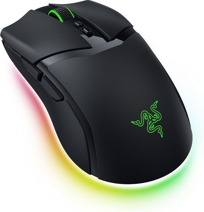 Мышь Razer Cobra Pro, RGB, USB-A/WL/BT, чёрный