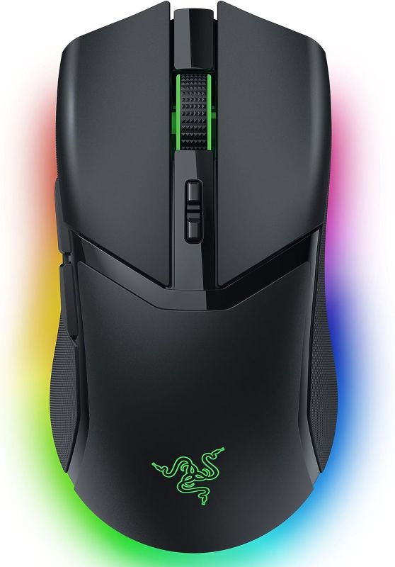 Мышь Razer Cobra Pro, RGB, USB-A/WL/BT, чёрный