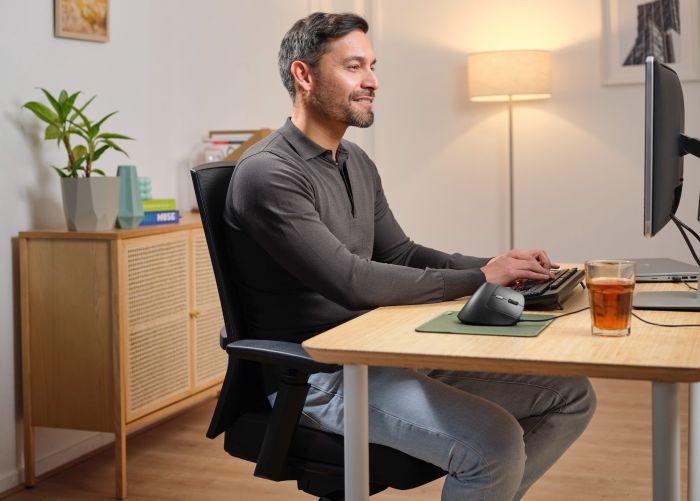 Мышь Trust Bayo 2 Ergonomic, USB-A, черный