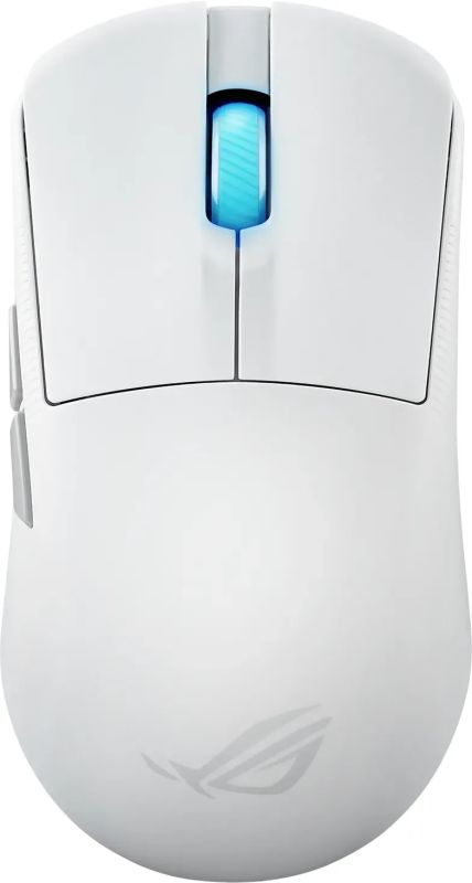 Мышь ASUS ROG Harpe Ace Mini, USB-A/WL/BT, белый