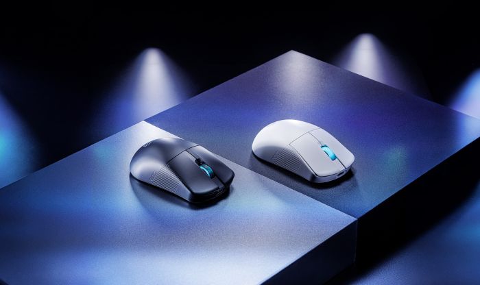 Мышь ASUS ROG Harpe Ace Mini, USB-A/WL/BT, белый