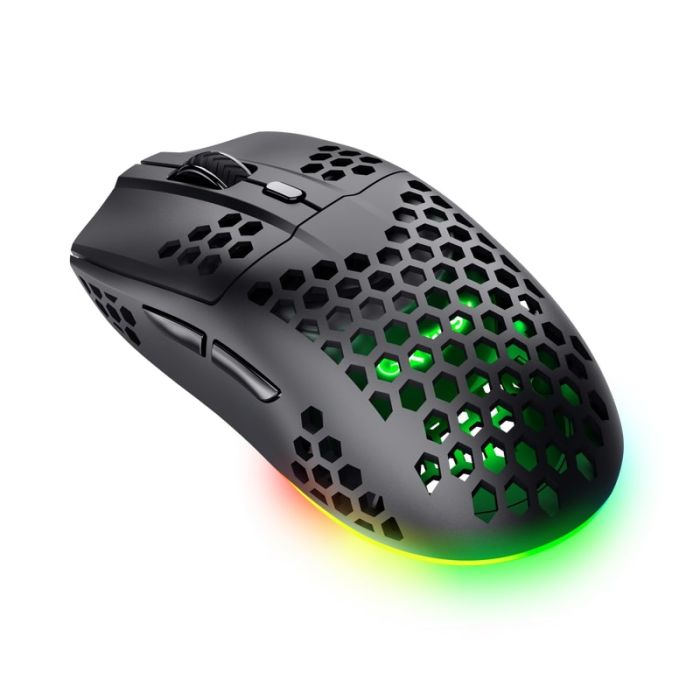 Mouse Trust GXT 929 Helox, WL/USB-A, чорний