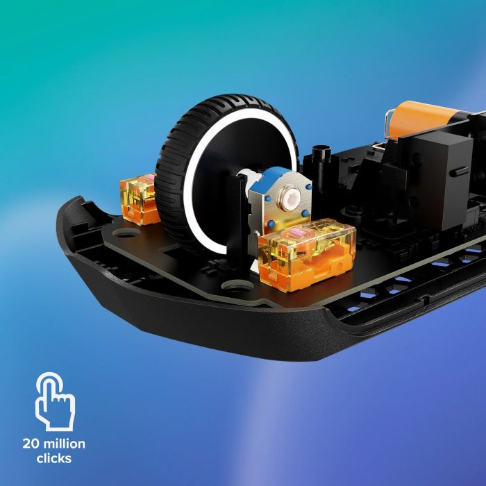 HyperX mouse Pulsefire Haste 2 Core, RGB, WL/BT, black