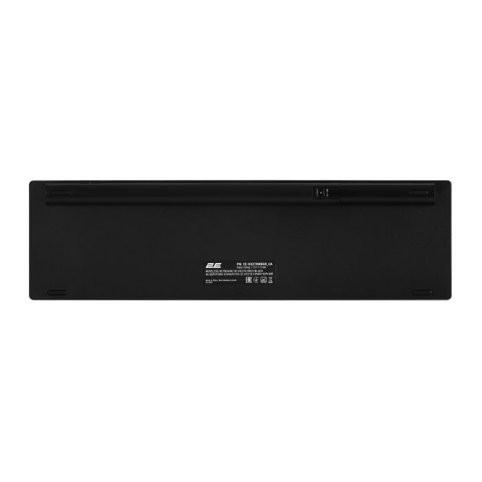 Клавіатура ножнична 2E KS270 109key, WL/BT, EN/UK, сіро-чорний
