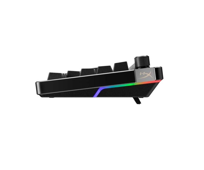 Клавіатура механічна HyperX Alloy Rise 75key, Red, USB-A/WL/BT, EN/UA, RGB, чорний