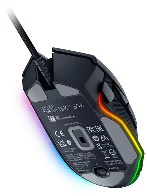 Миша Razer Basilisk V3 35K, RGB, USB-A, чорний