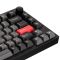 Клавіатура механічна Lemokey  P1 Pro 84Key, Keychron Super Banana, WL/BT/USB-A, QMK/VIA, Hot-Swap, EN/UKR, RGB,  Knob, Carbon Black