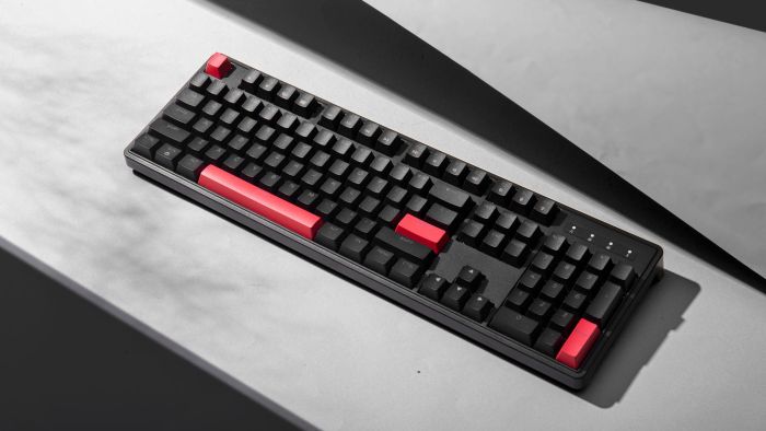 Клавіатура механічна Lemokey  X3 104Key, Keychron Red, USB-A, QMK/VIA, Hot-Swap, EN/UKR, RGB, чорний