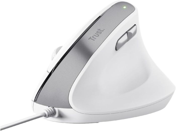 Миша Trust Bayo 2 Ergonomic, USB-A, біла