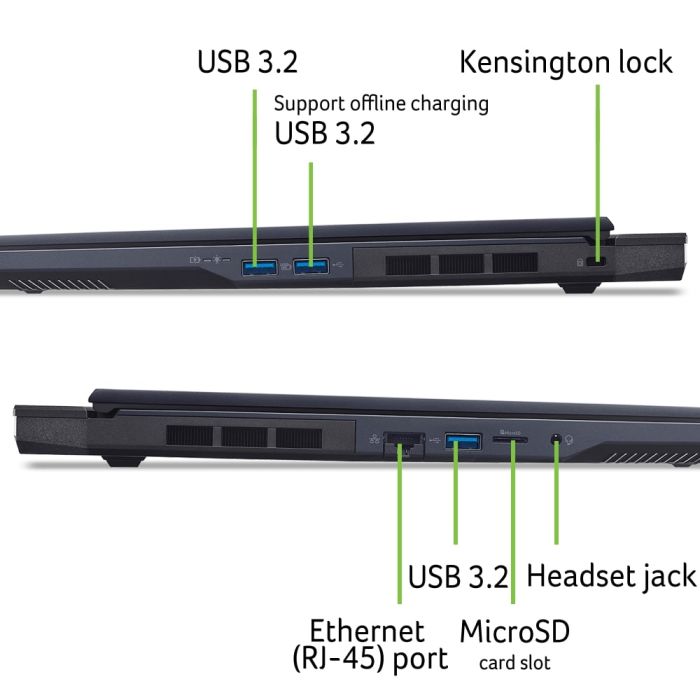 Ноутбук Acer Predator Helios Neo 16 PHN16-73 16" WQXGA, Intel U9-275HX, 64GB, F1TB, NVD5070Ti-12, Lin