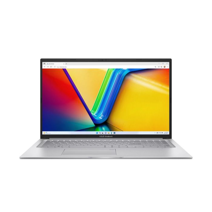 Ноутбук ASUS Vivobook 17 X1704VA-AU756 17.3" FHD IPS, Intel i3-1315U, 16GB, F512GB, UMA, NoOS, Серебристый