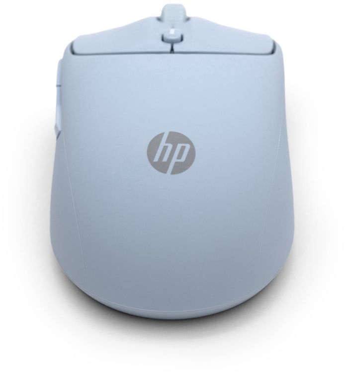 Мышь HP 400 Quiet, WL/BT, голубой