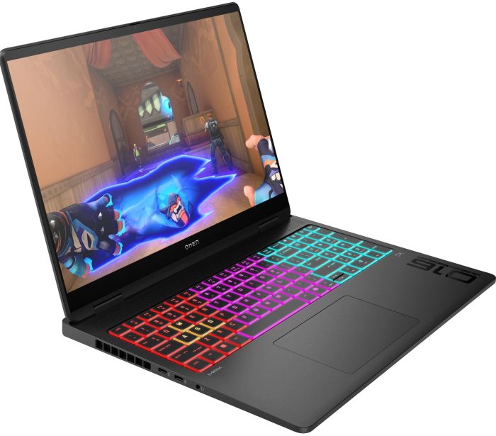 Ноутбук HP OMEN MAX 16-ah0043ua 16" 2.5K IPS AG, Intel U9-275HX, 64GB, F2TB, NVD5090-24, DOS, чорний