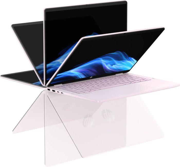 HP Notebook OmniBook 5 Flip x360 14" WUXGA IPS Touch, Intel 7-150U, 24GB, F1TB, UMA, Win11, рожевий