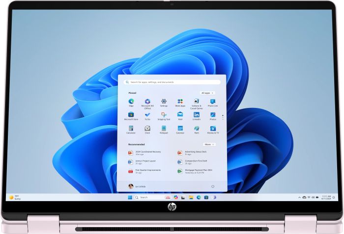 HP Notebook OmniBook 5 Flip x360 14" WUXGA IPS Touch, Intel 7-150U, 24GB, F1TB, UMA, DOS, pink