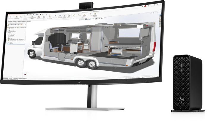 Робоча станція HP Z2 Mini G1i, Intel U7-265, 16GB, F512GB, NVD A400-4, WiFi, Win11P