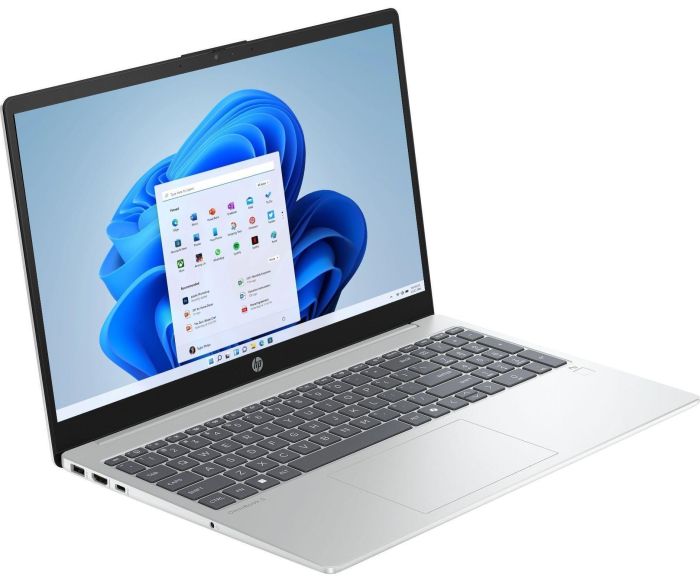 HP Notebook OmniBook 3 15-fn0006ua 15.6" FHD IPS AG, AMD AI 5 340, 24GB, F1TB, UMA, Win11, сріблястий