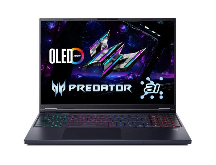 Acer Notebook Predator Helios Neo 16 PHN16-73 16" WQXGA IPS, Intel U9-275HX, 32GB, F1TB, NVD5060-8, Lin, black