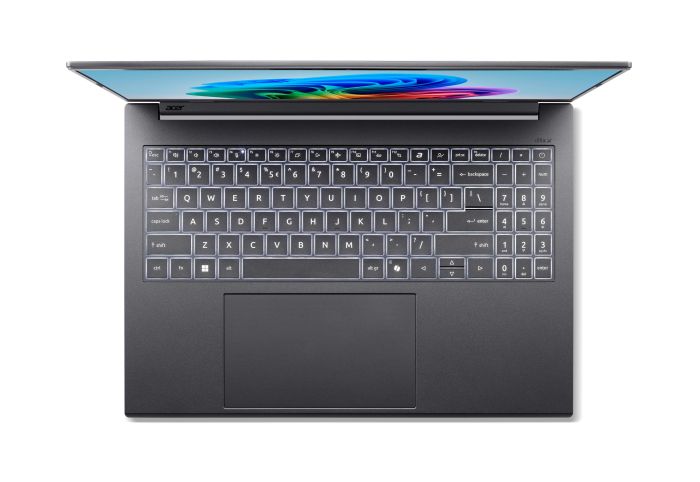 Ноутбук Acer Swift X 14 SFX14-73G 14.5" 2.8K OLED, Intel U9-285H, 32GB, F2TB, NVD5070-8, Win11, сірий