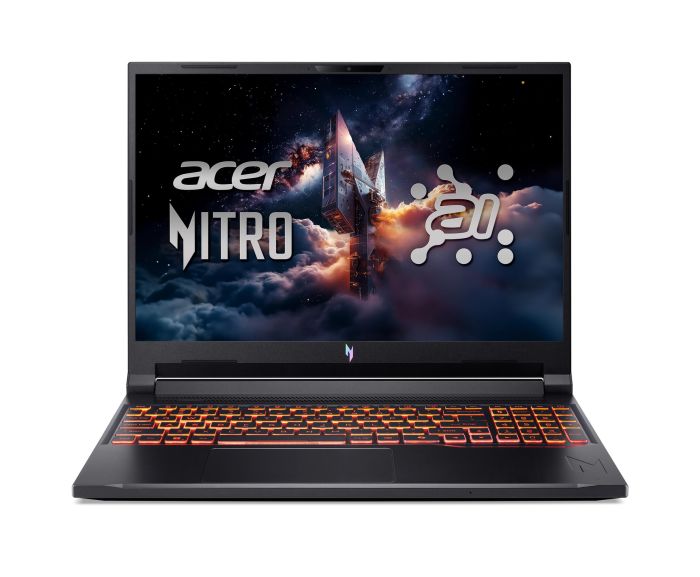 Acer Notebook Nitro V 16 ANV16-61 16" WUXGA IPS, AMD R9-365, 32GB, F1TB, NVD5070-8, Lin, black