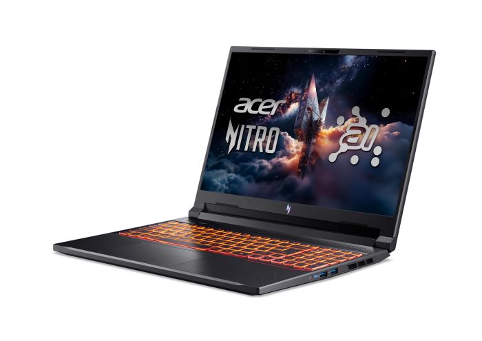 Acer Notebook Nitro V 16 ANV16-61 16" WUXGA IPS, AMD R9-365, 32GB, F1TB, NVD5070-8, Lin, black