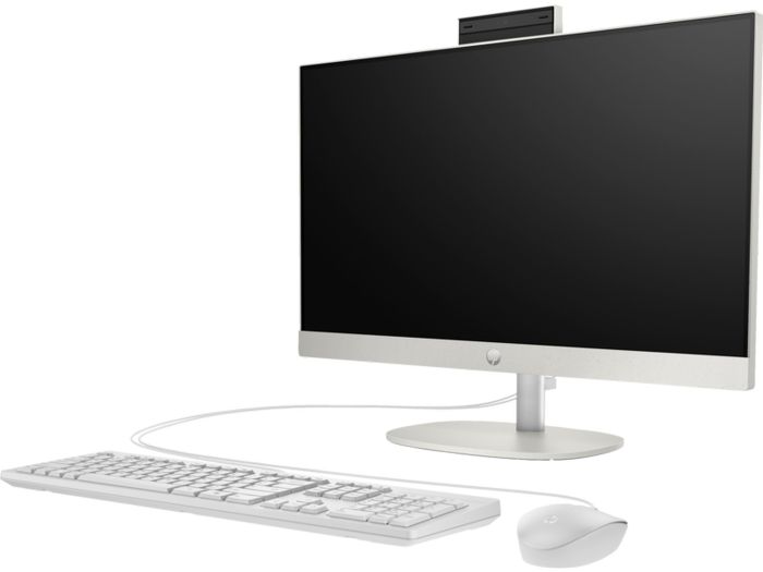 ПК Моноблок HP 245-G10 23.8" FHD IPS AG, AMD R3-7320U, 8GB, F512GB, UMA, WiFi, кл+м, Win11P, белый