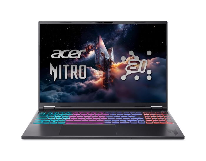 Ноутбук Acer Nitro 16S AN16S-61 16" WQXGA IPS, AMD R7-350, 32GB, F1TB, NVD5070Ti-12, Lin, черный