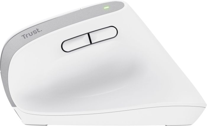 Миша Trust Bayo+ Multidevice Ergonomic, BT/WL/USB-A, біла