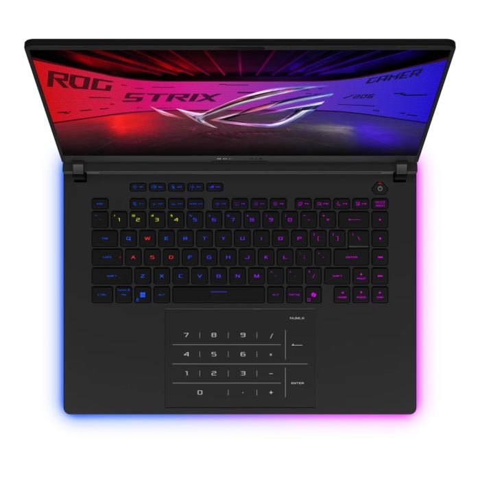 Ноутбук ASUS ROG Strix SCAR 16 G635LX-RW205W 16" WQXGA IPS, Intel Ultra 9 275HX, 64GB, F1TB, NVD5090-24, Win11, Чорний