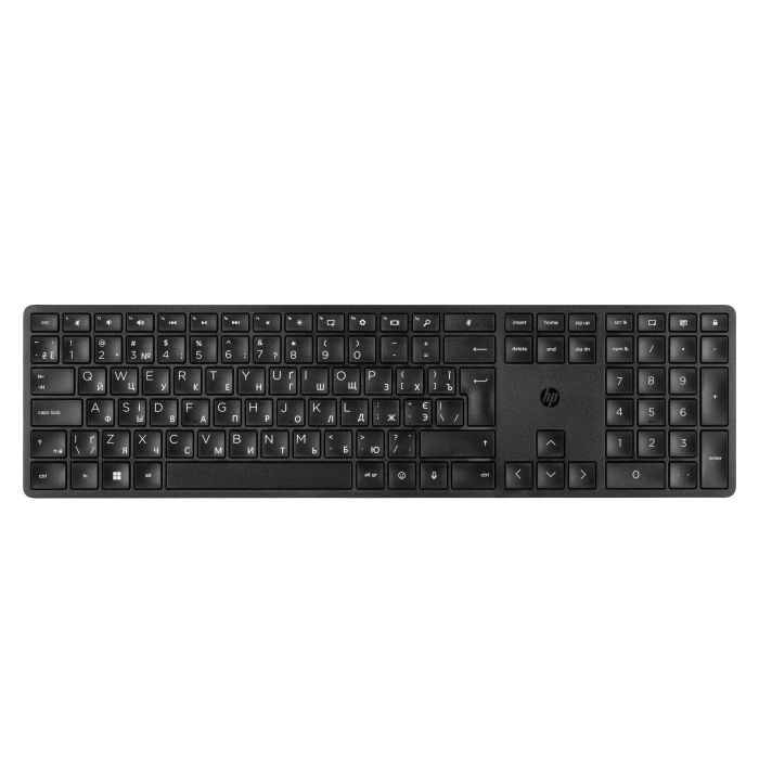 HP Keyboard membrane 450 Programmable, 108key, WL, EN/UK, black