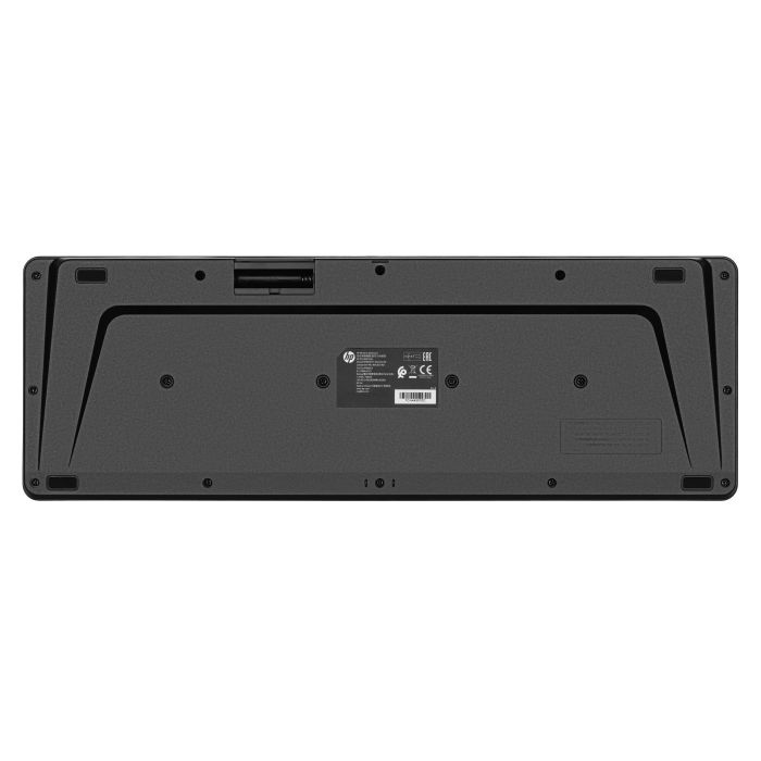 Клавіатура мембранна HP 220, 104key, WL, EN/UK, чорний