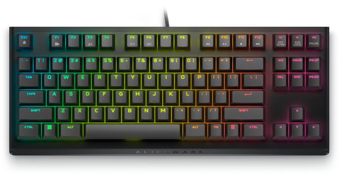 Клавиатура Dell Alienware Tenkeyless Gaming Keyboard - AW420K - Black