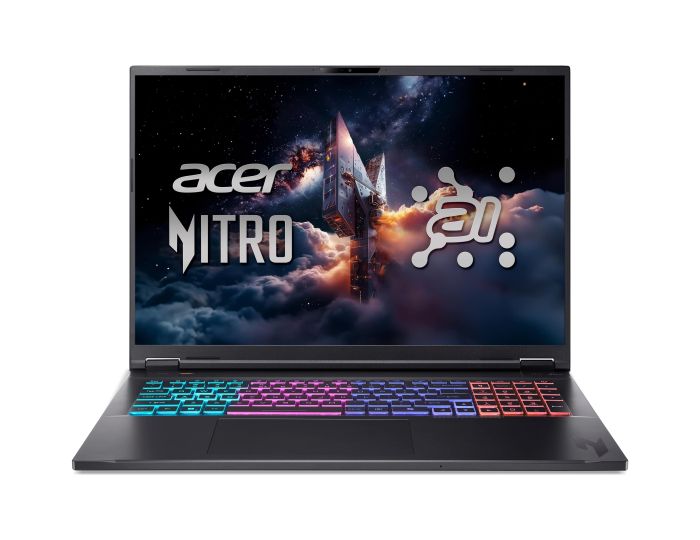 Acer Notebook Nitro 18 AN18-61 18" WQXGA IPS, AMD R9-365, 32GB, F2TB, NVD5070Ti-12, Lin, black