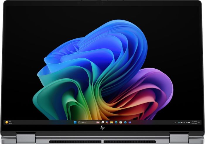 Ноутбук HP OmniBook X Flip x360 14-fk0004ua 14" WUXGA IPS Touch, AMD AI 5 340, 16GB, F512GB, UMA, Win11, серый