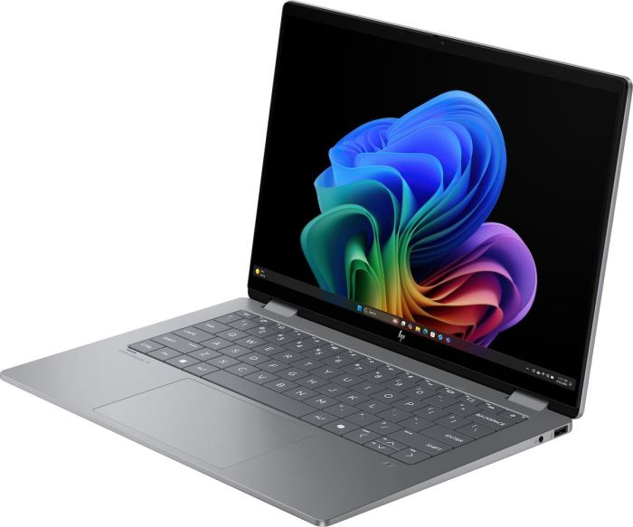 Ноутбук HP OmniBook X Flip x360 14-fk0004ua 14" WUXGA IPS Touch, AMD AI 5 340, 16GB, F512GB, UMA, Win11, серый