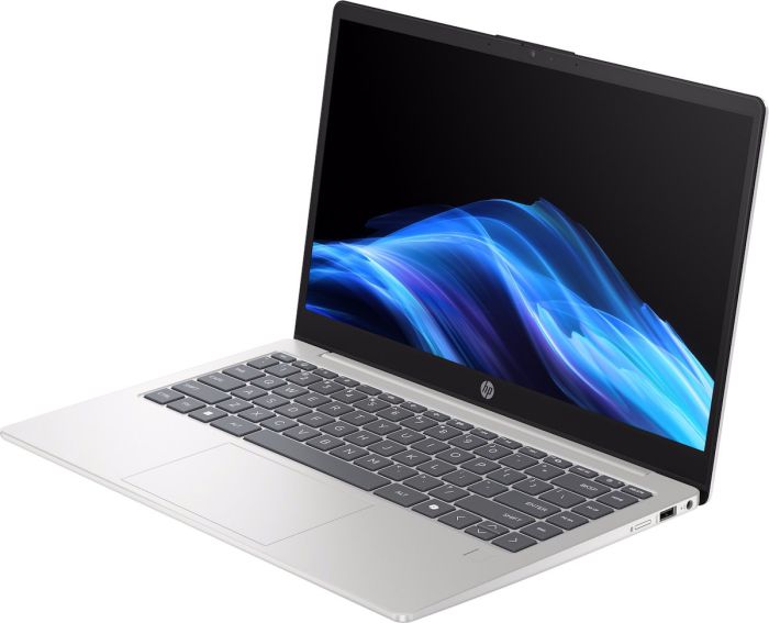 Ноутбук HP 14-hc0004ua 14" FHD IPS AG, Intel U5-225U, 16GB, F512GB, UMA, DOS, сріблястий