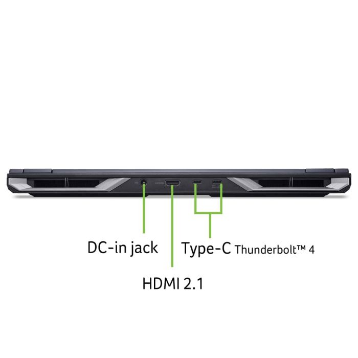 Ноутбук Acer Predator Helios Neo 16 PHN16-73 16" WQXGA IPS, Intel U9-275HX, 64GB, F2TB, NVD5060-8, Lin, чорний