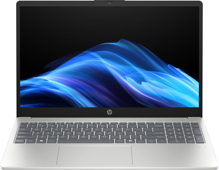 Ноутбук HP 15-fd0187ua 15.6" FHD IPS AG, Intel 7-150U, 24GB, F512GB, UMA, DOS, сріблястий