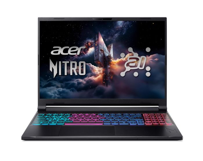 Ноутбук Acer Nitro V 16S ANV16S-61 16" WQXGA IPS, AMD R9-365, 32GB, F1TB, NVD5070-8, Win11P, черный