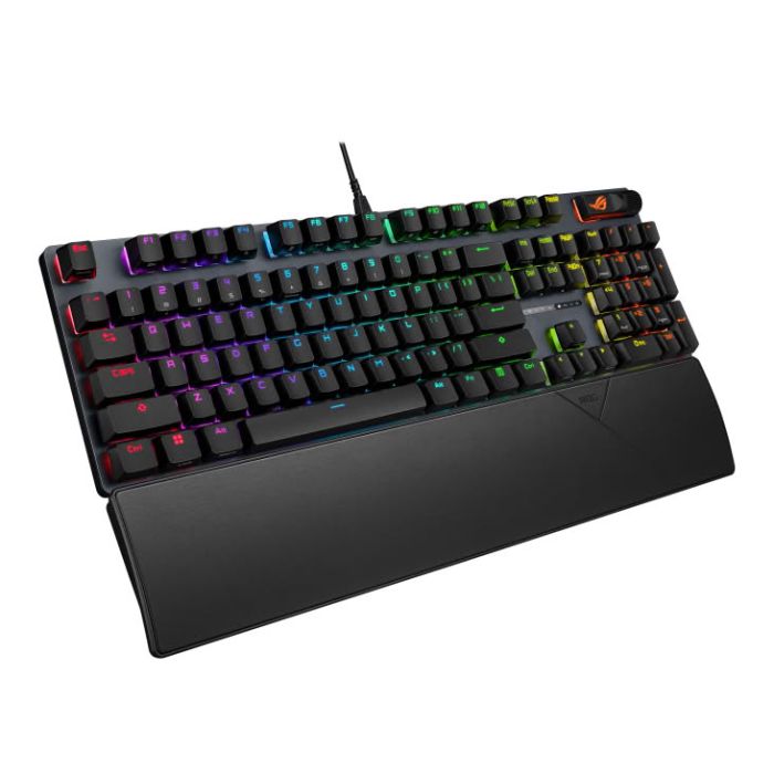 Клавіатура механічна ASUS ROG Strix Scope II X, 104key, USB-A, EN/UK, RGB, чорний