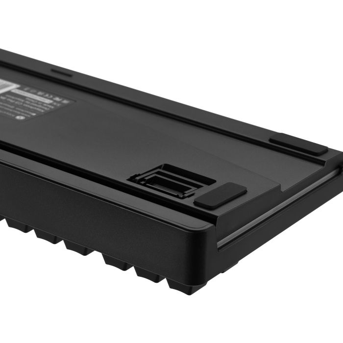 Клавіатура механічна Keychron C3 Pro V2 87Key, K pro Red, USB-A, QMK, Hot-swap, 8K, EN/UKR, RGB, чорний