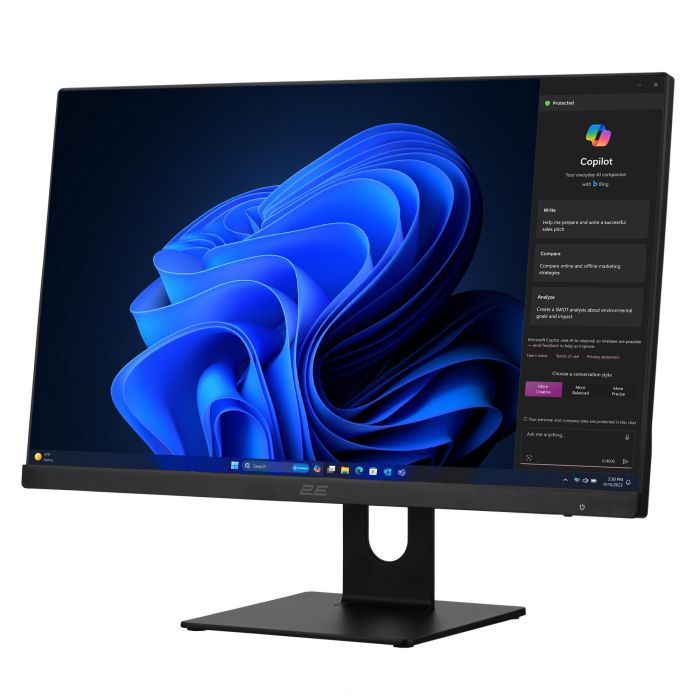 2E All-in One Rational K6 23.8" FHD IPS Intel i3-12100, 16Gb, F256GB, UMA, H610, K6.610, 120W, Win11PE, black