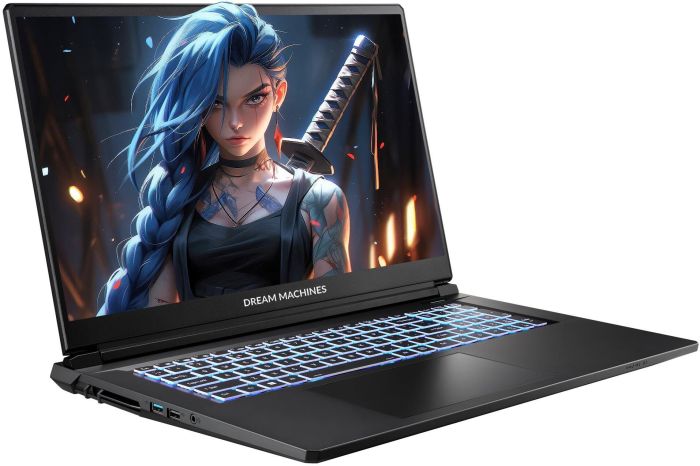 Dream Machines Notebook RG5050-17 17.3FHD IPS, Intel i7-13620H, 32GB, F2TB, NVD5050-8, DOS, black