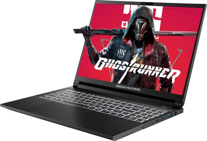 Ноутбук Dream Machines RT5060-15 15.3FHD+ IPS, AMD AI 9 HX 370, 32GB, F1TB, NVD5060-8, DOS, чорний