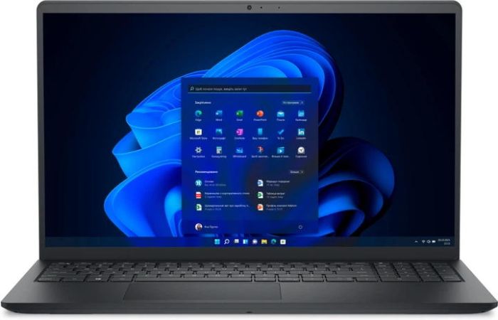 Ноутбук Dell Pro 15 Essential 15.6" FHD AG, AMD R3-7320U, 8GB, F512GB, UMA, Win11, чорний