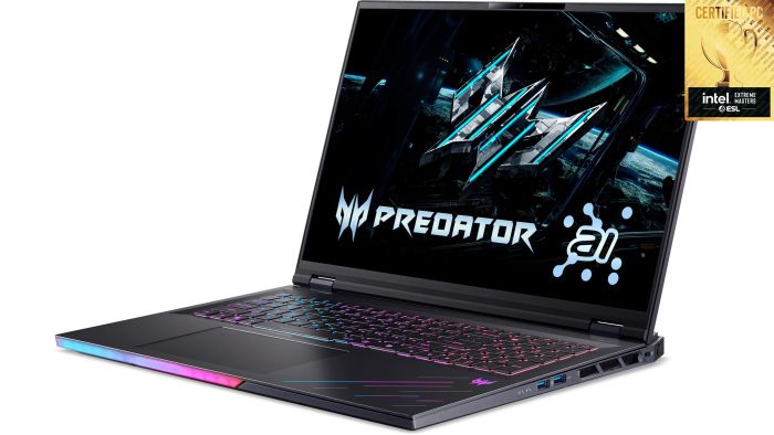 Ноутбук Acer Predator Helios 18 PH18-73 18" WQXGA IPS, Intel U9-275HX, 32GB, F2TB, NVD5080-16, Win11P
