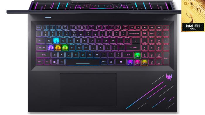 Ноутбук Acer Predator Helios 18 PH18-73 18" WQXGA IPS, Intel U9-275HX, 64GB, F2TB, NVD5080-16, Lin, чорний